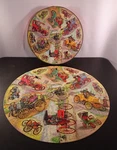 Vtg 1965 Springbok Circular Puzzle "the Veteran Motor Car 1885-1904" Pzl C923. Fixed Price $199.95.