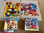 Marvel Spider-man & Friends Jigsaw 25 Pieces Set Of Puzzles. Fixed Price $18.00.