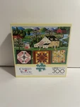 Charles Wysocki The Quiltmaker Lady (2628) Buffalo 300 Lrg Piece Puzzle Complete. Fixed Price $27.40.