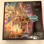 Buffalo Games Puzzle Vivid Collection Rainbow City 1000 Piece Jigsaw New. Fixed Price $24.95.