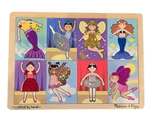 Melissa & Doug Peek-through 8-PIECE Puzzle Fairies Friends Ages 2+. Fixed Price $9.99.