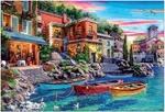 Educa Jigsaw Puzzle; Sunset In Como; 3,000 Pieces. Fixed Price $43.95.