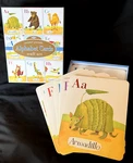Eeboo Set Of 26 Alphabet 8X10" Cards Wall Art Animal Parade Preschool Homeschool. Fixed Price $12.00.