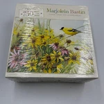 New Hasbro Puzzle Dutch Artist Marjolein Bastin Yellow Birds Flowers 750 Pcs. Fixed Price $10.00.