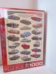 American Cars 1000 Piece Jigsaw Puzzle By Eurographics New Sealed. Fixed Price $14.95.