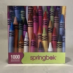 Springbok 1000 Piece Jigsaw Puzzle Sticks Of Color Crayons. Fixed Price $17.19.