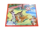 Vtg Lady And The Tramp Frame Tray Puzzle Walt Disney Mickey Mouse Club Jaymar Vg. Fixed Price $10.99.