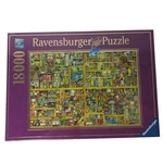 Ravensburger 18000 Piece Jigsaw Puzzle Magical Bookcase 2015. Fixed Price $179.00.