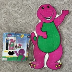 1998 Vintage Barney My Pal Foam Puzzle Feet Tall. 31 Pieces Berk Complete. Fixed Price $13.99.