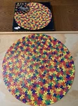 Vtg Circular Jigsaw The Puzzler" By Springbok Unique Challenge Read. Fixed Price $38.95.