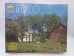 Unopened Vintage 80'S 90'S Golden Guild 1000 Piece Puzzle Country Parish. Fixed Price $12.99.
