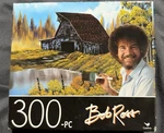 Cardinal Bob Ross 300 Piece Puzzle Rustic Barn. Fixed Price $9.99.