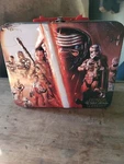 Disney Star Wars Force Awakens Tin Lunch Box Sz 5.5 4 2.75 No Puzzle Metal. Fixed Price $7.23.