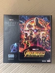Avengers Infinity War Puzzle Marvel Jigsaw Buffalo 500PC - Vaulted Nib. Fixed Price $14.00.
