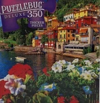 350 Piece Jigsaw Villas On The Harbor Como Italy 20 12 Puzzlebug Deluxe. Fixed Price $9.99.