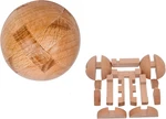 Handmade Wooden Puzzle Magic Ball Brain Teasers Toy Intelligence Game Sphere. Fixed Price $18.99.