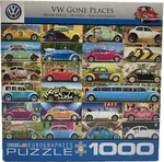1000 Piece Jigsaw Puzzle, Vw Funky Jam By Eurographics, 19" X 27". Fixed Price $19.50.