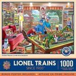 Masterpieces - Lionel Trains The Boy's Playroom 1000 Jigsaw Puzzle. Fixed Price $9.99.
