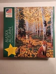 Alaska Autumn By Charles Lynn Bragg 1000 Piece Jigsaw Puzzle - 20" X 27". Fixed Price $9.99.