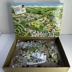 Vtg 1989 Where Waldo Safari Park 100 Piece Jigsaw Puzzle Complete. Fixed Price $11.00.