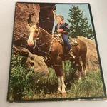 Vintage 1950 Gene Autry Frame Inlay Tray Picture Puzzle, By Nice Whitman. Fixed Price $5.00.
