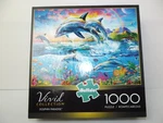 Buffalo Vivid Collection Dolphin Paradise 1000 Piece Jigsaw Puzzle. Fixed Price $11.99.