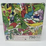 Ceaco One Hundred Alligators And Purse 750 Pc Puzzle 100% Complete. Fixed Price $39.95.