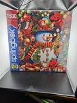 Springbok Puzzle Holiday Wonders, 1500 Pcs, New. Fixed Price $24.95.