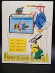 Playskool Golden Tray Puzzle 80-9B Animals Swimming 8" X 10" Complete Vintage. Fixed Price $9.95.