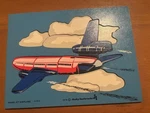 Vintage Rare Judy 1980 Wooden Puzzle Jet Airplane J606002 Very Good Condition Fs. Fixed Price $29.99.