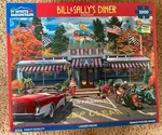 White Mountain Puzzle Lot Of 6 - 1000 Pieces All Complete. Fixed Price $38.00.