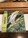 Hallmark Springbok Peaceful Waterfall 1500 Piece Puzzle Factory Sealed 2000. Fixed Price $14.00.