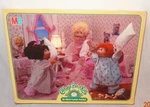 Cabbage Patch Kids Floor 35 Piece Puzzle Sleepover Party 1984 Complete. Fixed Price $20.30.