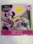 Disney Junior Minnie Mouse Floor Puzzle 46 Pieces 24" X 36" By Cardinal. Fixed Price $10.00.