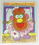 Playskool Wood Tray Puzzle #163-07 Mrs Potato Head Pieces Vintage 1997. Fixed Price $7.95.