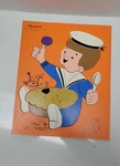 Wooden Tray Puzzle Playskool Little Jack Horner Vintage. Fixed Price $11.99.