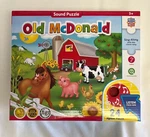 Master Sound Puzzle Old Mcdonald (24 Pieces) Age 3+ New Sealed. Fixed Price $16.85.