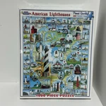American Lighthouses White Mountain Jigsaw Puzzle 1000 Pieces Extra Large. Fixed Price $9.99.