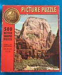 Gold Seal Picture Puzzle "great White Throne" 500 "better Shaped Pieces". Fixed Price $8.47.