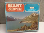 Vtg Somerville Giant 2000 Piece Jigsaw Puzzle Casse-tete Jeu Games 900 40X24''. Fixed Price $39.99.