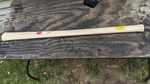 1 Hickory 36" Railroad Mining Coal Clay Pick Axe Handle. Fixed Price $15.00.
