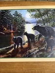 Bear Moon 1000 Piece Jigsaw Puzzle Cobble Hill New Black Camping. Fixed Price $20.48.