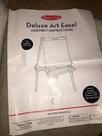 Melissa & Doug Deluxe Standing Art Easel Dry-erase Chalkboard, Paper Ro. Fixed Price $118.88.
