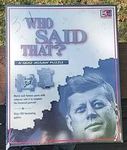 1994 Who Said It? 252 Pc Jigsaw Puzzle 18-3/4" X 24" Buffalo Games New & Sealed!. Fixed Price $19.99.