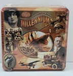 New Sealed Vintage 1999 Hasbro 1000PC Millenium 1900S-40S Collector's Metal Tin. Fixed Price $14.99.