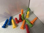 Lauri Replacement Pegs For Foam Puzzle Pre-owned 13 Colorful. Fixed Price $15.50.