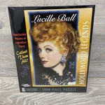 White Mountain Puzzle Hollywood Legends Lucille Ball #438S Love Lucy 2007. Fixed Price $15.40.