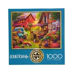 Buffalo Games Premium Quality Interlocking Jigsaw Puzzle, 1000 Piece (farm). Fixed Price $19.99.