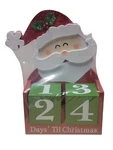 Hobby Lobby Santa Claus Wooden Block Advent Countdown To Christmas Calendar New!. Fixed Price $25.46.