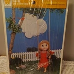 Whitman Vintage Puzzle Katie On Swing Frame Tray 4513B 1978 Complete. Fixed Price $8.18.